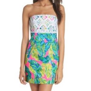 Lilly Pulitzer Strapless Dress NWT